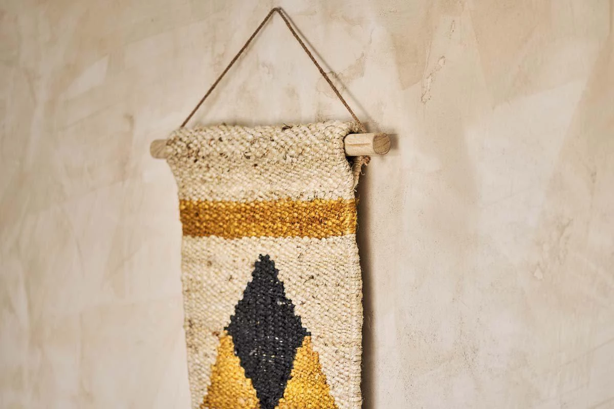 Nkuku Hombi Hemp Wall Hanging - Triangle Home Accessories 5 Nkuku Hombi Hemp Wall Hanging - Triangle Home Accessories