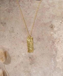 Nkuku Eco-Friendly Gifts Huron Hammered Necklace