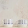 Nkuku Iba Large Ceramic Mug - Indigo (Set Of 2) Tableware