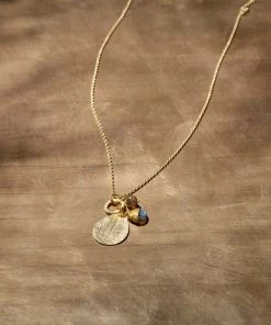 Nkuku Eco-Friendly Gifts Idalia Labradorite Necklace