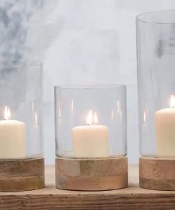 Nkuku Idha Hurricane Lantern - Straight