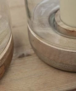 Nkuku Idha Hurricane Lantern - Tapered