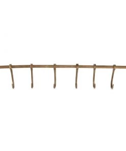 Nkuku Home Accessories Ikoma Hook Set - Antique Brass
