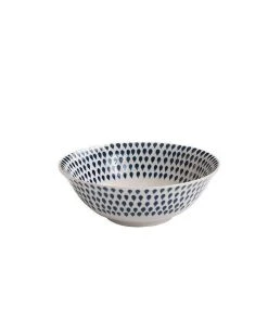 Nkuku Indigo Drop Cereal Bowl