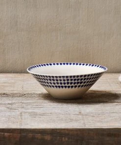 Nkuku Indigo Drop Dipping Bowl