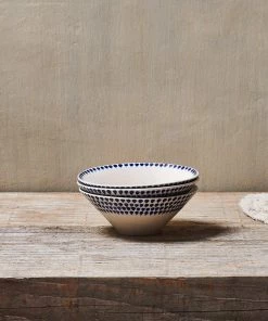 Nkuku Indigo Drop Dipping Bowl