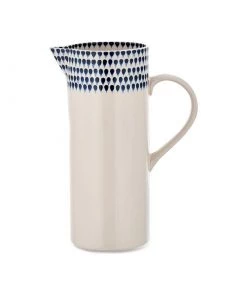 Nkuku Tableware Indigo Drop Jug 9 Nkuku Tableware Indigo Drop Jug