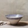Nkuku Indigo Drop Serving Bowl