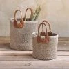 Nkuku Indra Coil Basket - Natural Soft Furnishings
