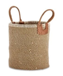 Nkuku Indra Coil Basket - Natural Soft Furnishings