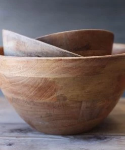 Nkuku Indus Wooden Bowl