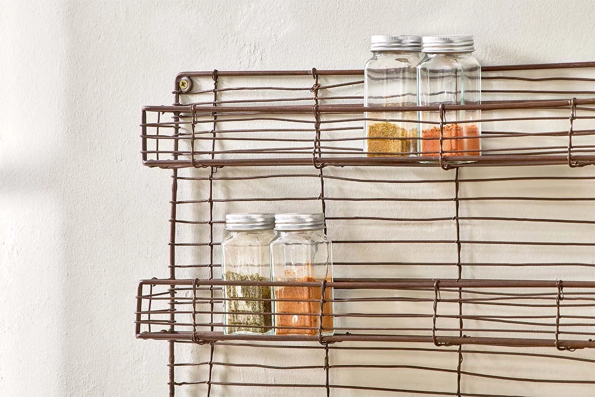Nkuku Inkollu Spice Rack 6 Nkuku Inkollu Spice Rack