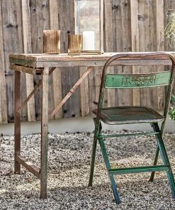 Nkuku Ishan Reclaimed Folding Dining & Coffee Table Living Room