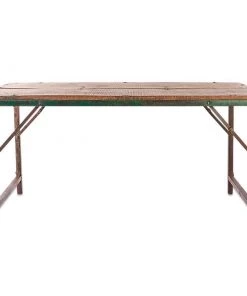 Nkuku Ishan Reclaimed Folding Dining & Coffee Table Living Room