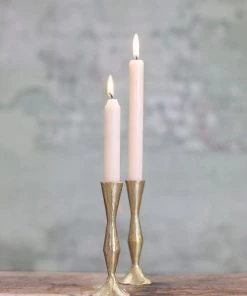 Nkuku Jahi Brass Candlestick - Tall