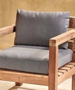 Nkuku Garden Furniture Jaisalmer Reclaimed Wood Armchair