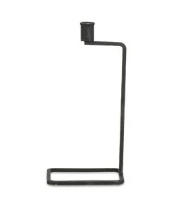 Nkuku Home Accessories Janya Candlestick - Antique Black