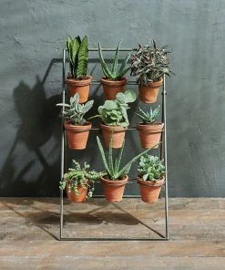 Nkuku Jara Terracotta Planter Stand Home Accessories