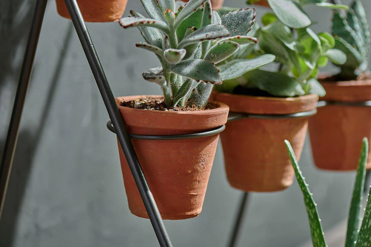 Nkuku Jara Terracotta Planter Stand Home Accessories 4 Nkuku Jara Terracotta Planter Stand Home Accessories