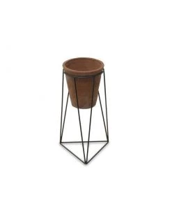 Nkuku Jara Terracotta Planter With Stand Home Accessories