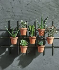 Nkuku Jara Terracotta Wall Hung Planter