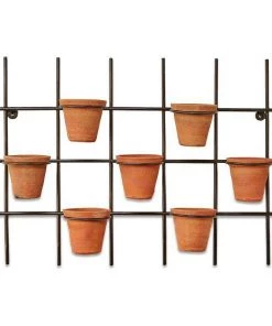Nkuku Jara Terracotta Wall Hung Planter