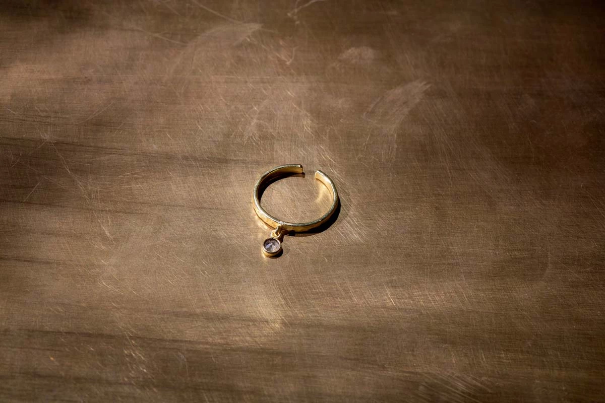 Nkuku Jarna Labradorite Ring 3 Nkuku Jarna Labradorite Ring