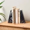 Nkuku Juda Marble Bookends