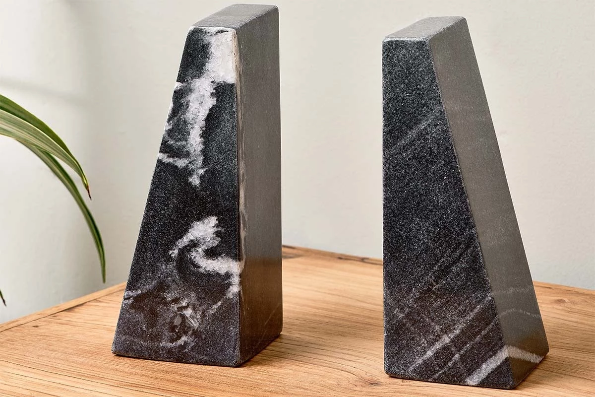 Nkuku Juda Marble Bookends 6 Nkuku Juda Marble Bookends