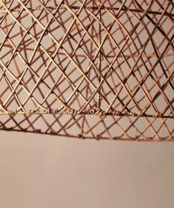 Nkuku Kaithur Rattan Dome Lampshade - Large