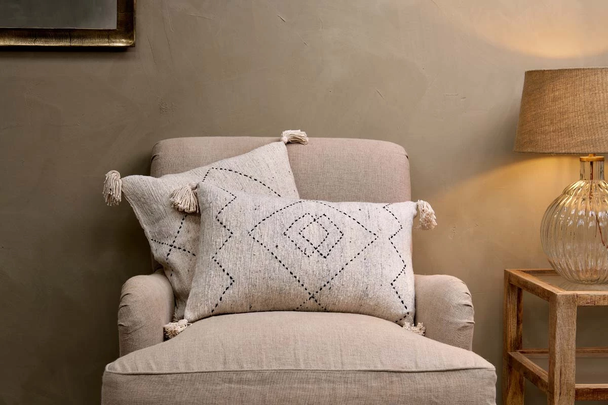 Nkuku Home Accessories Kajala Cotton Cushion Cover 3 Nkuku Home Accessories Kajala Cotton Cushion Cover