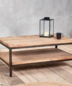Nkuku Kaleri Iron Coffee Table