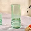 Nkuku New Arrivals Kaneti Bubble Carafe - Aqua 1 Nkuku New Arrivals Kaneti Bubble Carafe - Aqua