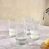 Nkuku New Arrivals Kaneti Bubble Tumbler - Clear - Large (Set Of 4)