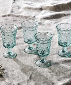 Nkuku Tableware Karala Wine Glass (Set Of 4)
