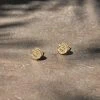 Nkuku Karnataka Disc Earring Studs Eco-Friendly Gifts