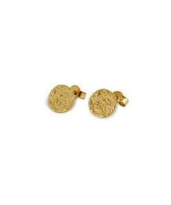 Nkuku Karnataka Disc Earring Studs Eco-Friendly Gifts