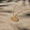 Nkuku Karnataka Disc Pendant Necklace Eco-Friendly Gifts