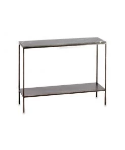 Nkuku Karoko Marble Console Table Living Room