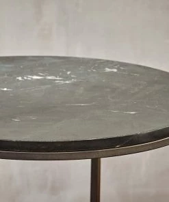 Nkuku Living Room Karoko Marble Side Table