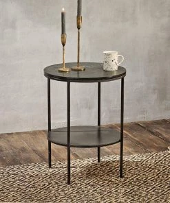 Nkuku Living Room Karoko Marble Side Table