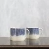 Nkuku Tableware Karuma Ceramic Small Mug - Blue & White (Set Of 2) 1 Nkuku Tableware Karuma Ceramic Small Mug - Blue & White (Set Of 2)