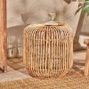 Nkuku New Arrivals Kedarpur Rattan Side Table