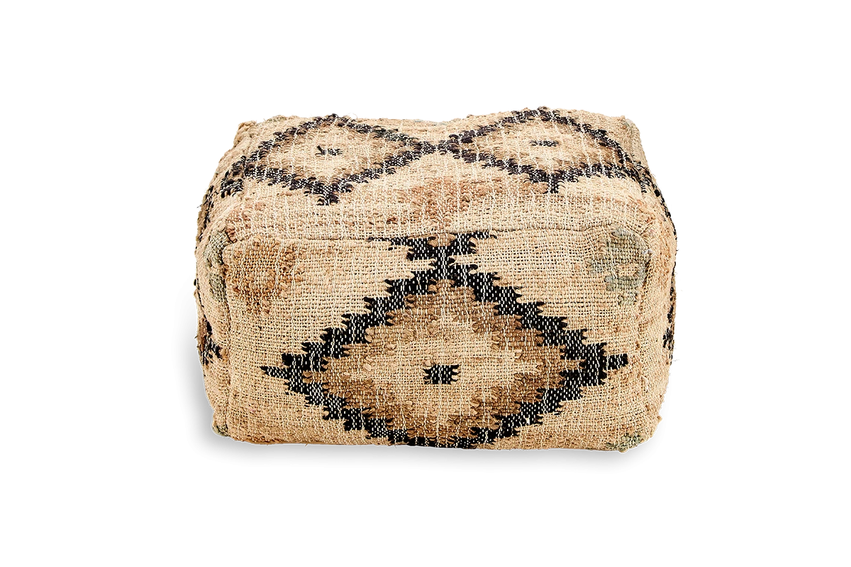 Nkuku New Arrivals Kesu Kilim Pouf - Small 7 Nkuku New Arrivals Kesu Kilim Pouf - Small