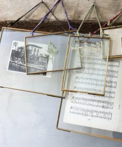 Nkuku Home Accessories Kiko Brass Photo Frames
