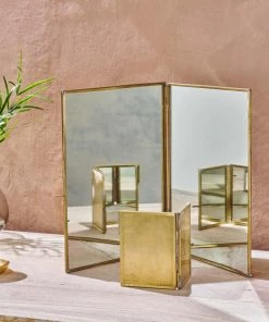 Nkuku Kiko Folding Mirror