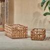 Nkuku Soft Furnishings Kora Rectangular Storage Basket