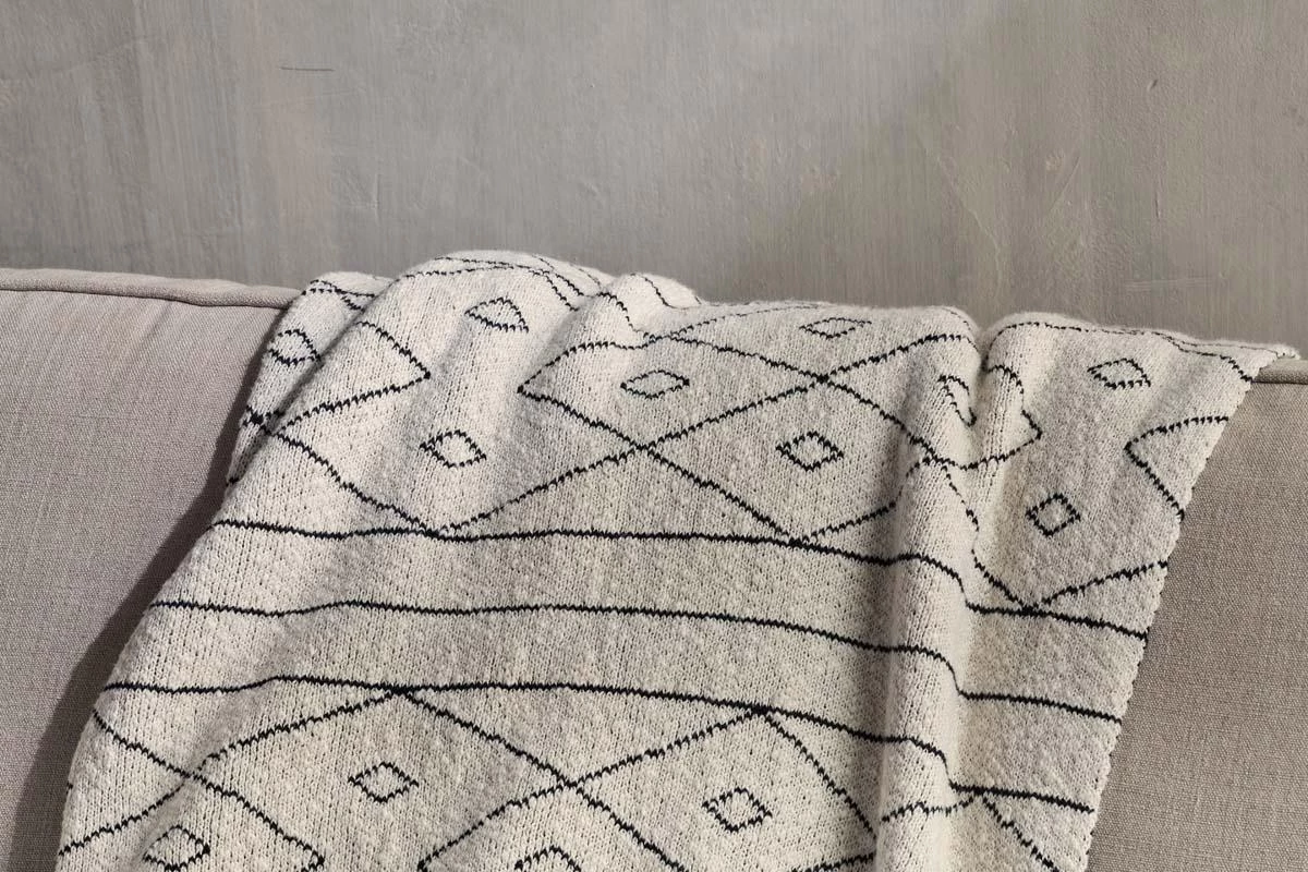 Nkuku Home Accessories Kosumi Diamond Throw 5 Nkuku Home Accessories Kosumi Diamond Throw