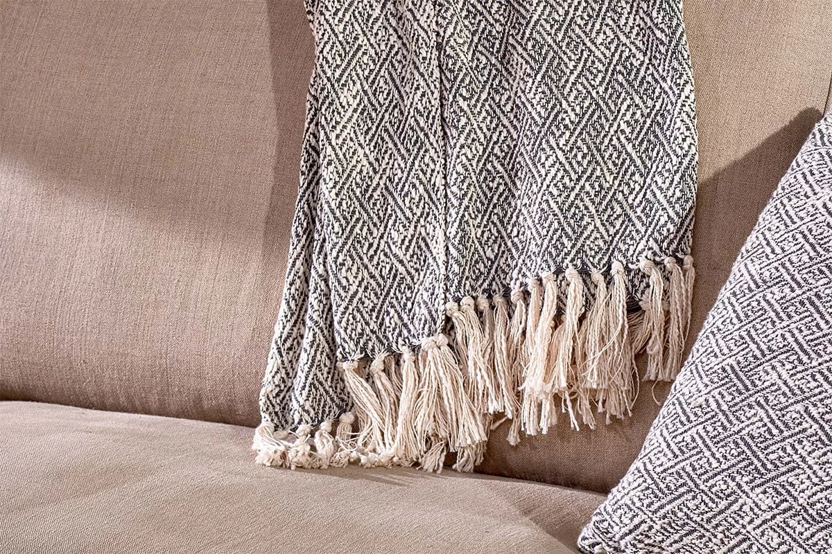 Nkuku Kunvar Recycled Cotton Throw 4 Nkuku Kunvar Recycled Cotton Throw