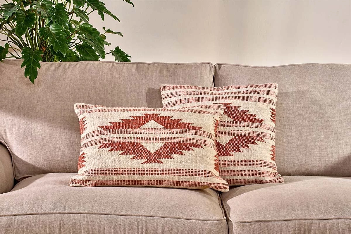 Nkuku Kutha Kilim Cushion Cover - Cream New Arrivals 3 Nkuku Kutha Kilim Cushion Cover - Cream New Arrivals